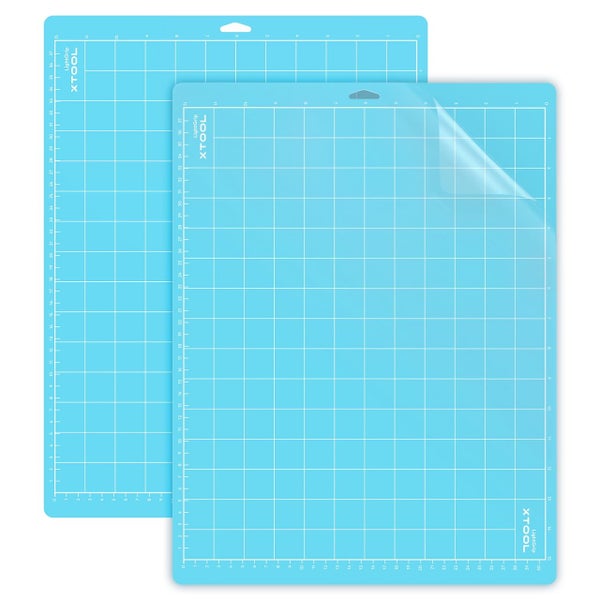 xTool Adhesive Cutting Mat for M1 (2pcs) Light Grip and Fabric Grip Options Carousel 1