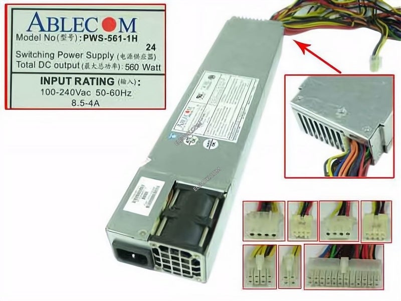 Ablecom Server PWS-561-1H 560W Power Supply Carousel 1