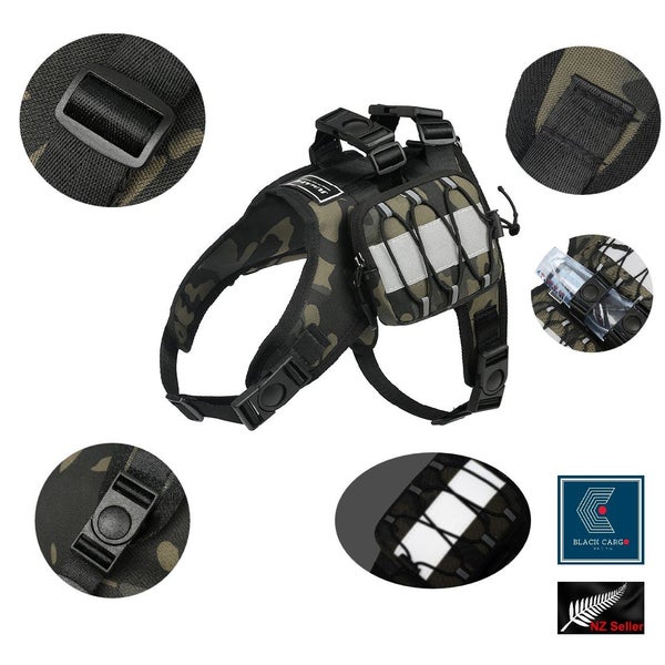 Dog Harness Pack Hound Saddle Bag Camping Hiking *Over Stocked* Carousel 2