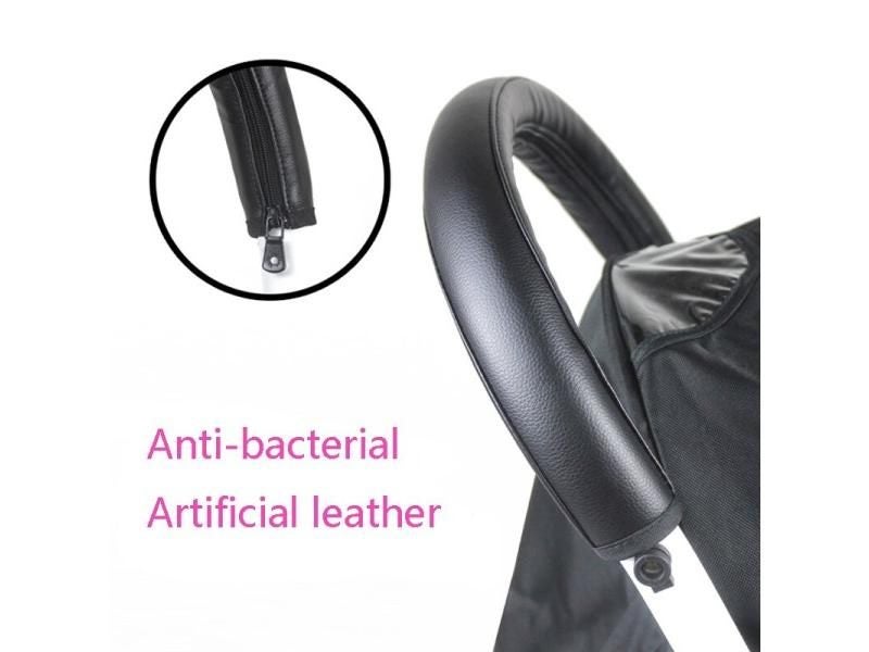 Baby Stroller Armrest Pu Protective Case Cover Armrest Covers Accessories For Carousel 1