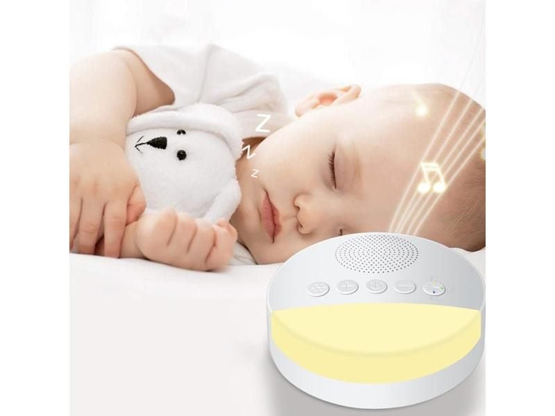 Baby White Noise Machine USB Rechargeable Timed Shutdown Sleep Machine Baby Carousel 1
