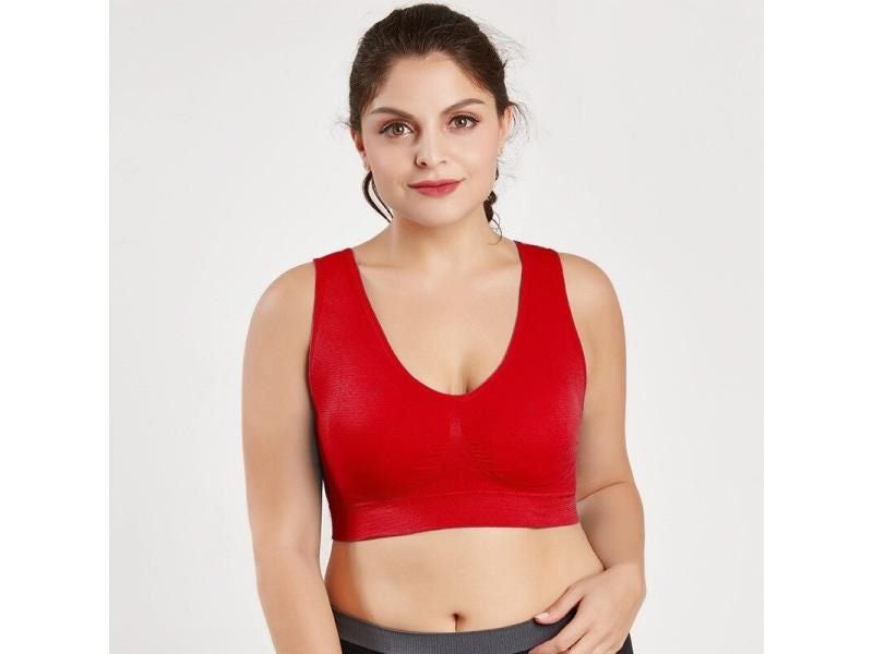 Sports Bra Women's Tube Top Brassiere Sport Femme Bras For Women Gym Crop Top Carousel 1