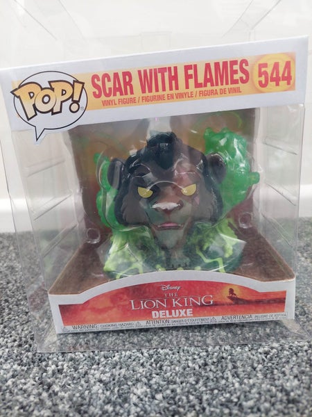 Funko Pop! Scar With Flames, Lion King - with Pop protector Carousel 2