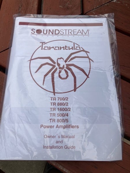 Soundstream Taranchula TR800/5 Old School 5 Channel