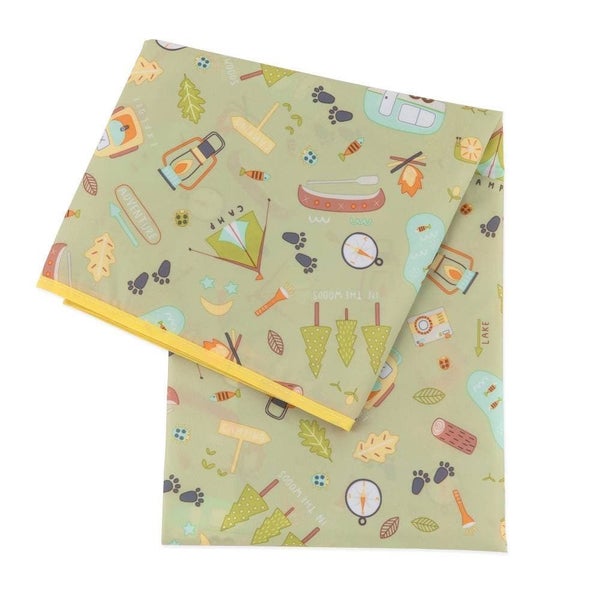 Bumkins Waterproof Splat Mat Carousel 1