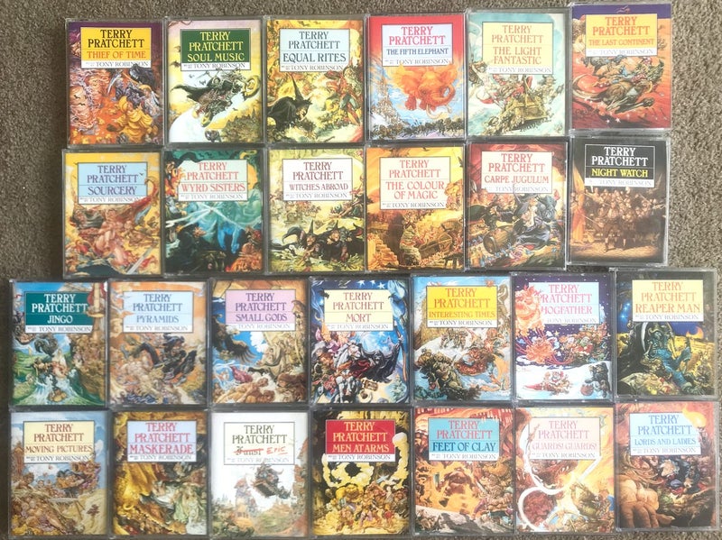 TERRY PRATCHETT - Audio Book Selection - CHOOSE ONE Carousel 1