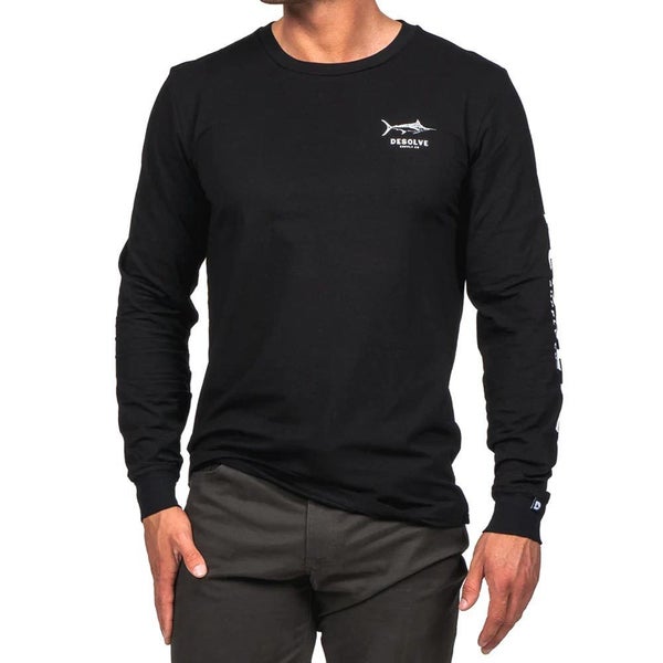 Desolve Mens Outrigger LS Tee - Black - Large Carousel 2