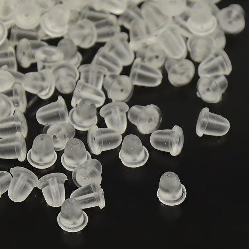 50pc Plastic Earring Backs Carousel 1