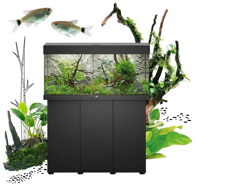 Juwel Rio 450 Led Aquaium Set Black Carousel 1
