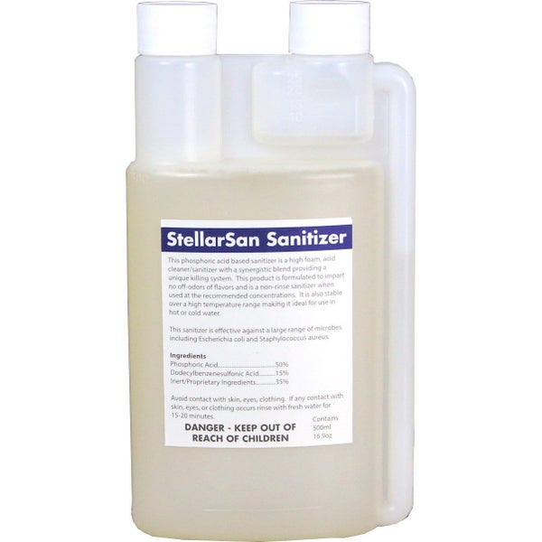 No Rinse Sanitiser - StellarSan - Phosphoric Keg and Growler Cleaner 500ML! Carousel 1