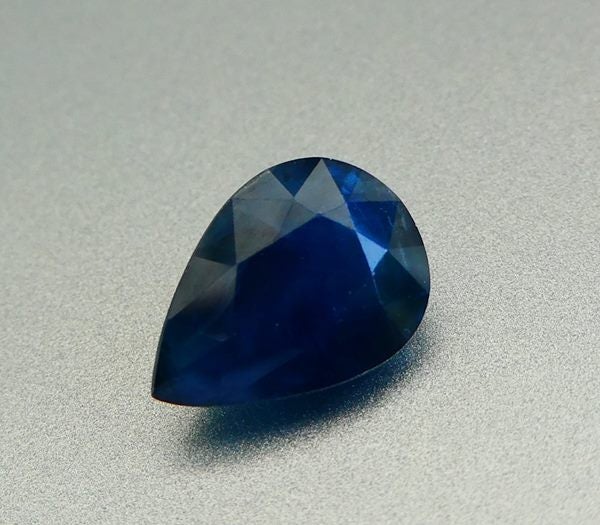 2.72CT EXCELLENT PEAR CUT 100% NATURAL MIDNIGHT BLUE SAPPHIRE Carousel 2