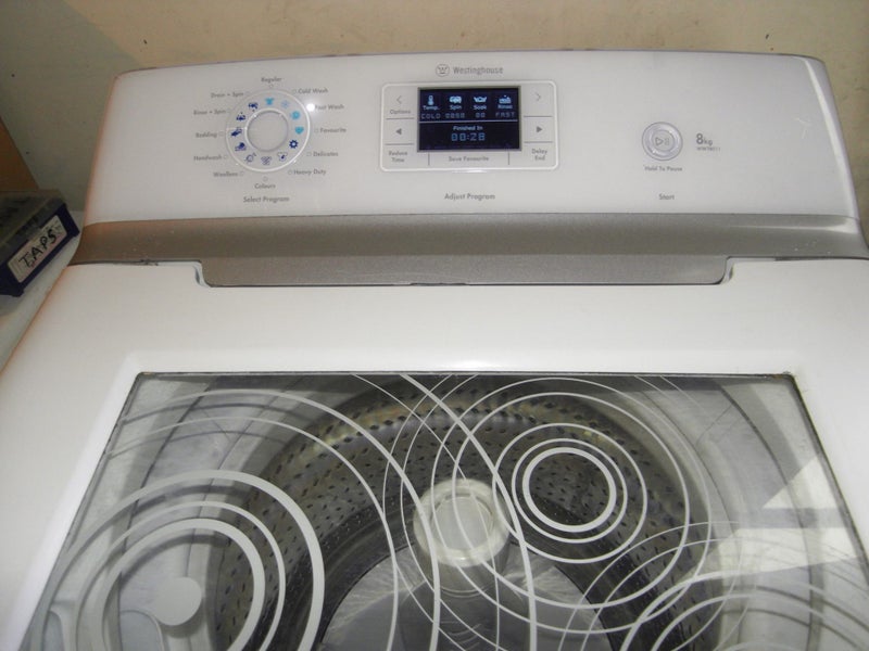 8KG WestingHouse Washing Machine ==>> CLEAN & 1YEAR WARRANTY Free Delivery Carousel 1