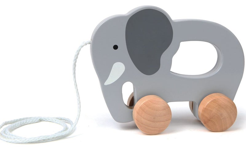 Hape: Elephant Pull-Along Carousel 1
