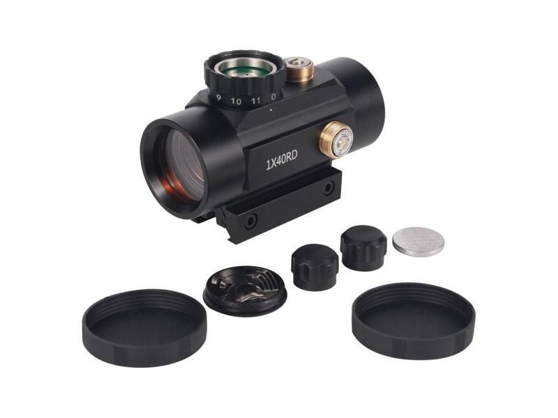 Tactical Hunting Rifle Scope 1X40RD 11mm 20mm Mounts Aim Point Carousel 1