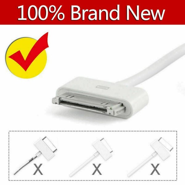 Original 3 feet 30 Pin To USB Charge Sync Cable for iPhone 3 3G 4 4s iPod62863870882435114