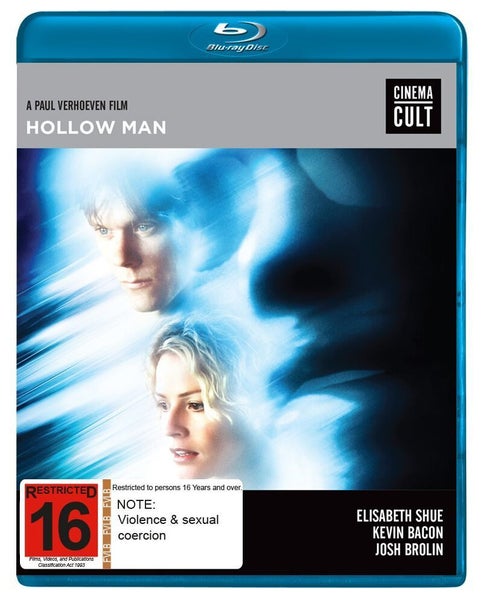 HOLLOW MAN BLURAY - KEVIN BACON ( extended edition ) MINT CONDITION Carousel 1