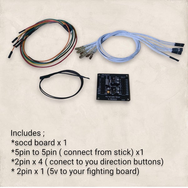 SOCD Cleaner Kit. for Hori. Mad Caz, Quanba. v.2 Carousel 1