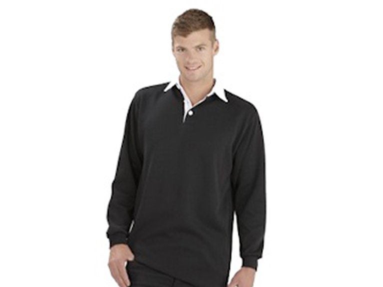 Rugby Jerseys Black White size medium Carousel 2