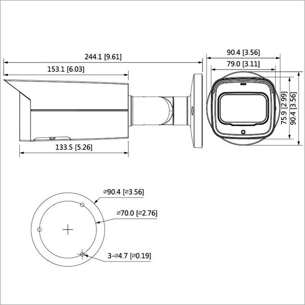 Professional AI Series 4.0MP Motorised Bullet Carousel 2