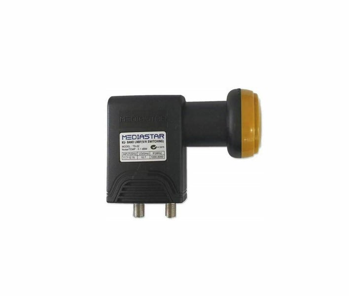 Mediastar KU Band Dual/Twin 10700 mhz Twin OUPUT LNB VAST Foxtel Austar OPTUS... Carousel 1