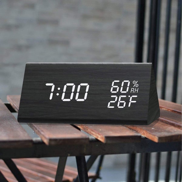 Digital Alarm Clock With Electronic Led Display Carousel 1