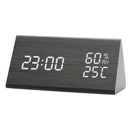 Digital Alarm Clock With Electronic Led Display Carousel 2