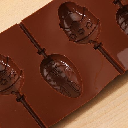 Easter Egg Rabbit Lollipop Silicone Mold, DIY Cooking Tools(2 Pcs) Carousel 2