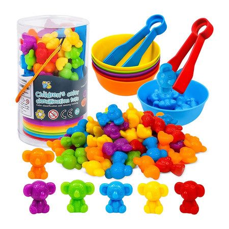 Matching Koala Counting Games with Color Sorting Bowls for Kids Ages 3 and Up Carousel 2