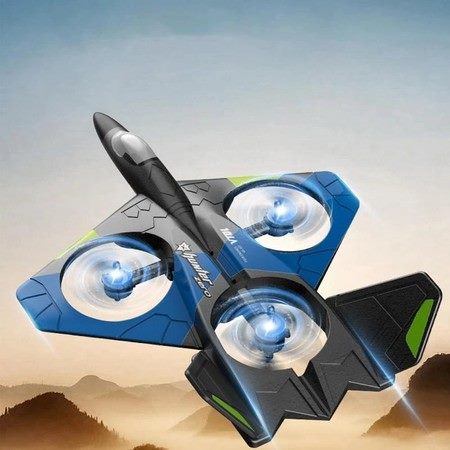 V27 RC Plane 360 Degree Stunt Roll Top Racing Remote Control for Adults or Kids Carousel 7