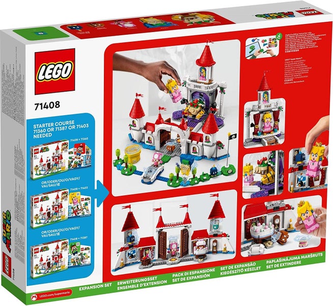 LEGO Super Mario 71408 Princess Peach's Castle Expansion Set Carousel 4