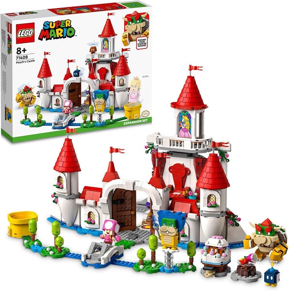 LEGO Super Mario 71408 Princess Peach's Castle Expansion Set Carousel 1