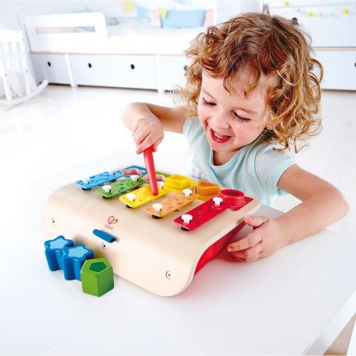 Hape - Shape Sorter Xylophone Carousel 2