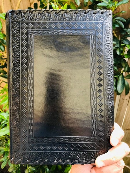 Leather Black Lock Journal Carousel 2