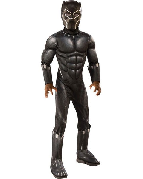 Black Panther Deluxe Boys Costume Carousel 1