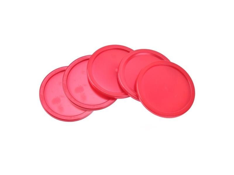 New Hot!5PCS Air Hockey Pucks 2" Puck Children Red Air Hockey Table Mini Carousel 2