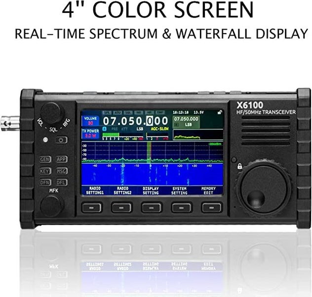 Xiegu X6100 Amateur Radio HF Transceiver 10 Watts HF to 50 MHz Band63002731922178112