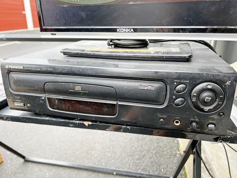 Rare Pioneer CLD-s370 Laser Disc Player Carousel 1