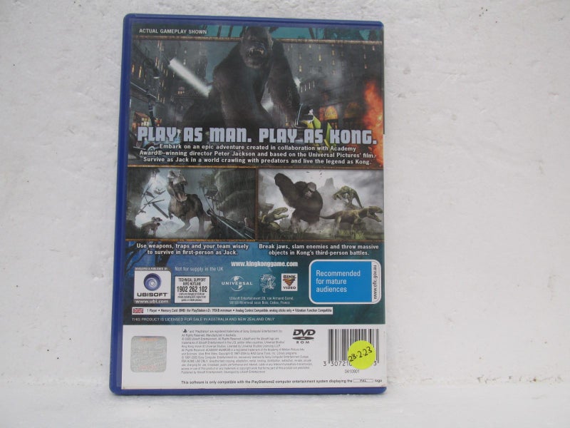 PS2 Game Peter Jackson’s King Kong The official game of the movie Carousel 2