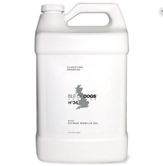 Isle of Dogs No. 34 Clarifying Shampoo 1 Gallon Carousel 1