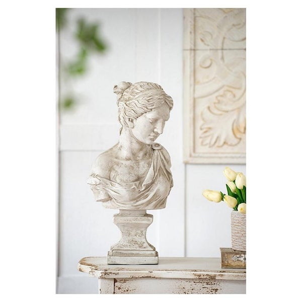 Rembrandt Magnesium Bust - Female Head (SE2123) Carousel 1