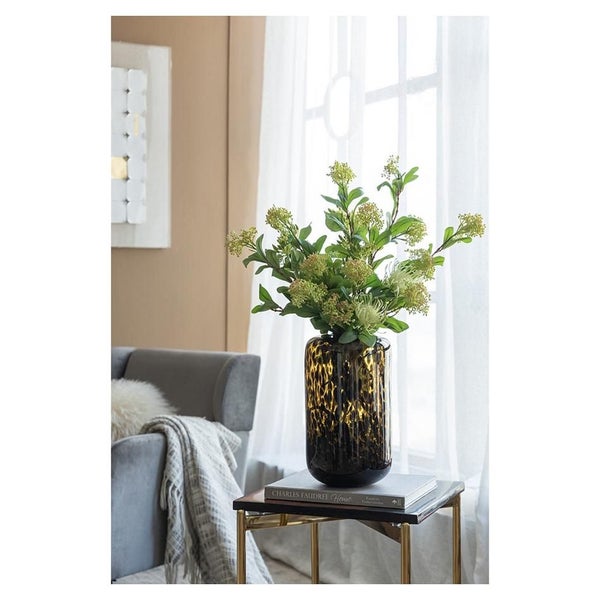 Rembrandt Leopard Glass Vase (SE2626) Carousel 1