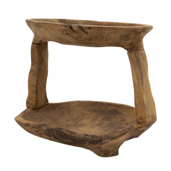 Rembrandt Teak 2 Tierd Tray (SE2624) Carousel 1