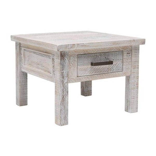 Rembrandt Barbados Side Table - Whitewash (HG2013) Carousel 2