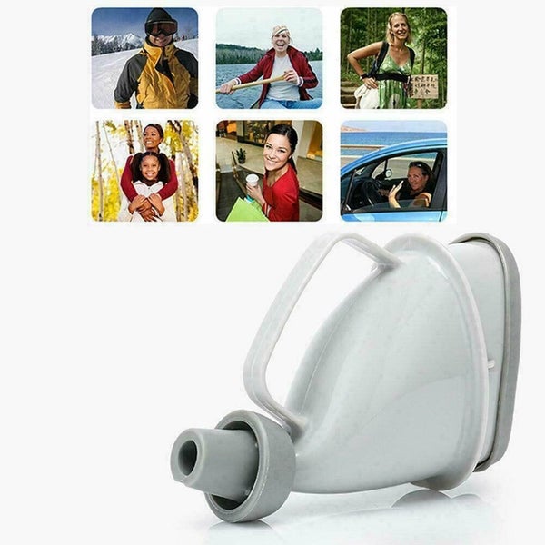 Unisex Portable Potty Pee Funnel Adult Emergency Urinal Device Outdoor Toilet Carousel 1