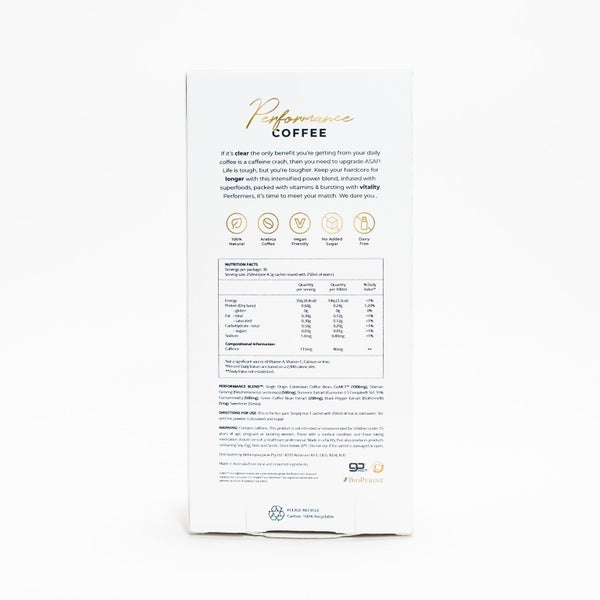 Before You Speak High Performance Coffee - One the OG - Original (30 Serves) Carousel 2
