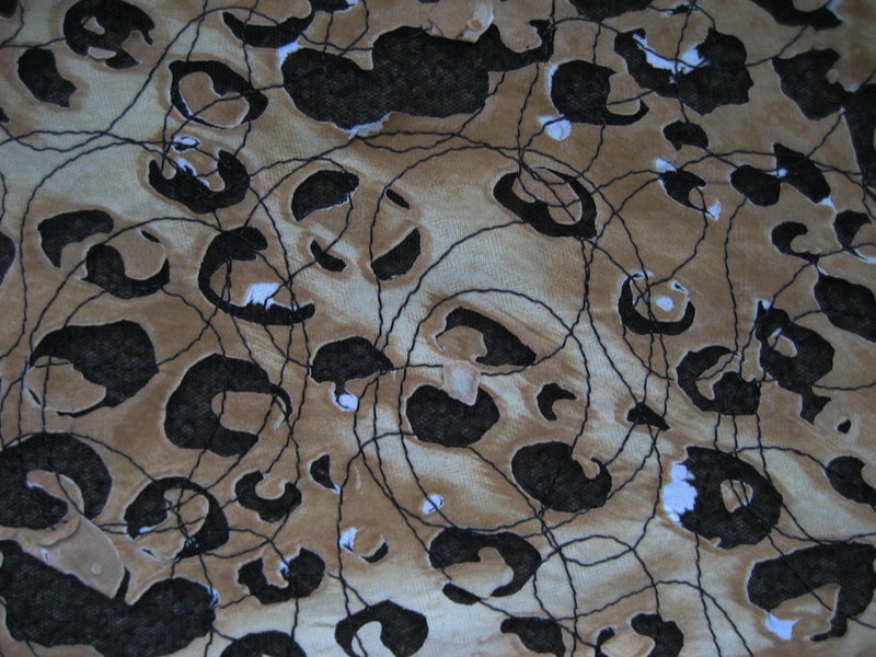 RARE SEWING FABRIC Net Taffeta MATERIAL 2.1m x 150cm Carousel 1