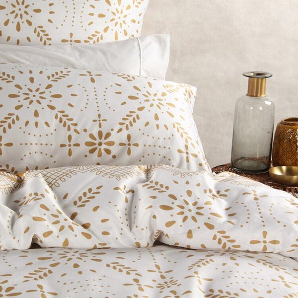 Duvet Cover - King - Fieldcrest - Goldie - 100% Cotton - FoxNoble K Carousel 2