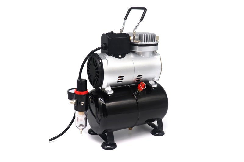 Aeropro AP186K Air Brush Compressor Kit with Tank/Fan Carousel 2