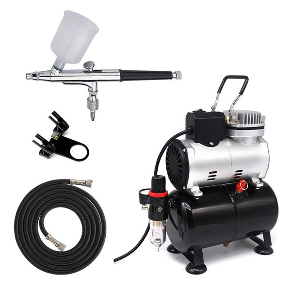 Aeropro AP186K Air Brush Compressor Kit with Tank/Fan Carousel 3