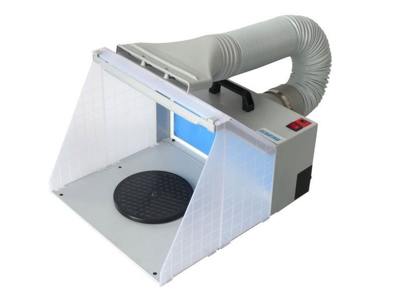 Airbrush Spray Booth NEW with LED lights Carousel 1